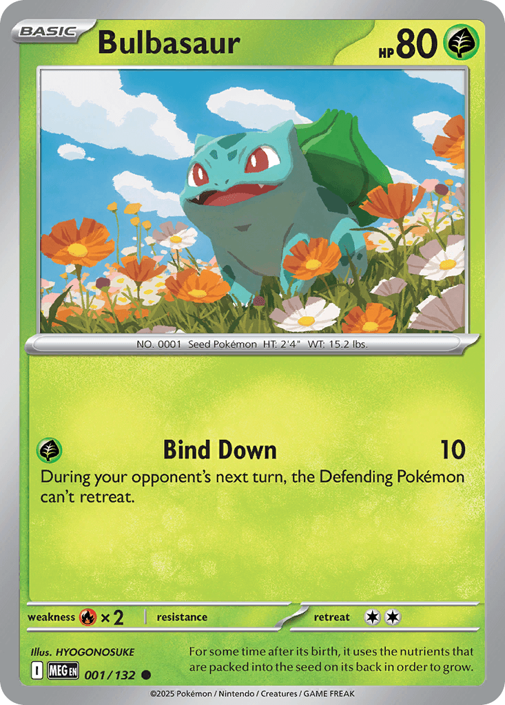Bulbasaur from Mega Evolution