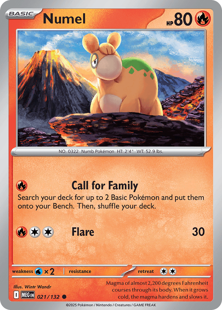 Numel from Mega Evolution