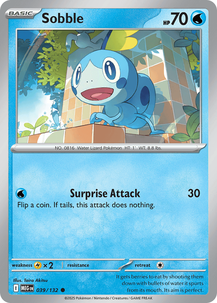 Sobble from Mega Evolution