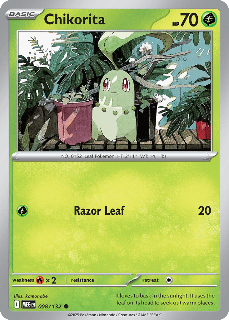 Chikorita from Mega Evolution