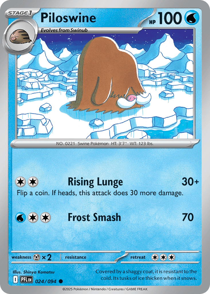 Piloswine from Phantasmal Flames