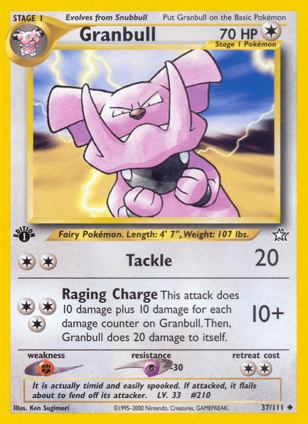 Granbull from Neo Genesis