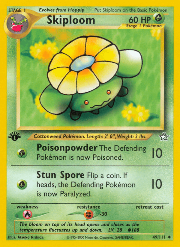 Skiploom from Neo Genesis