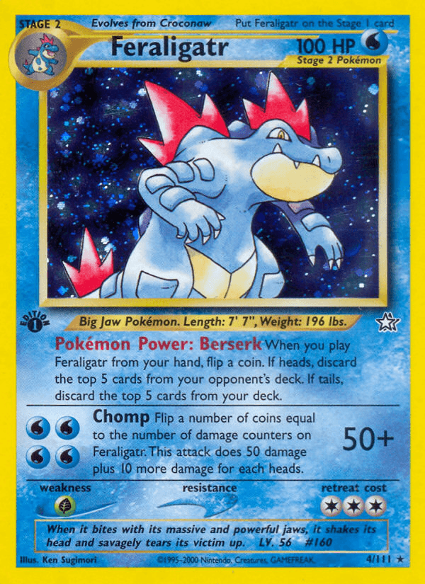 Feraligatr from Neo Genesis