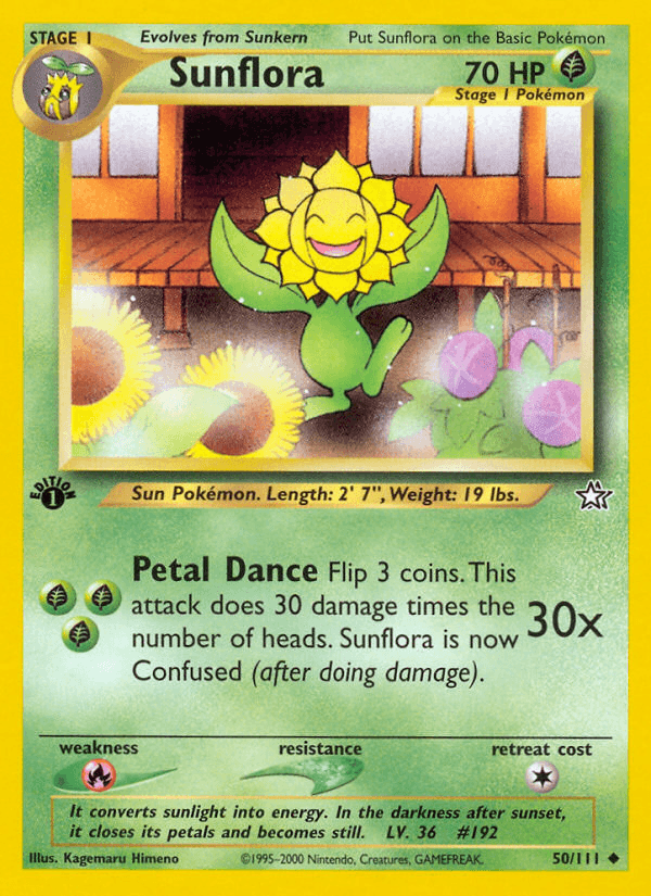Sunflora from Neo Genesis