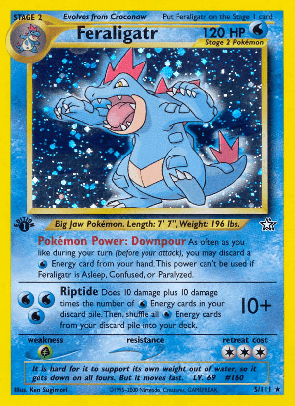 Feraligatr from Neo Genesis