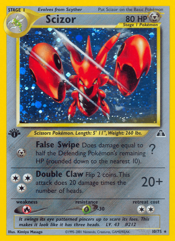 Scizor from Neo Discovery