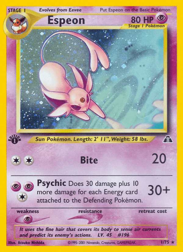 Espeon from Neo Discovery