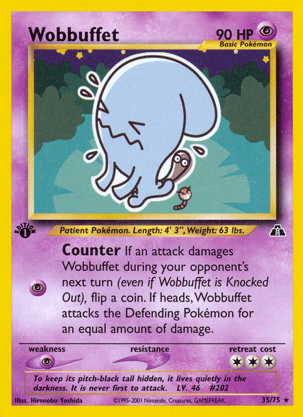 Wobbuffet from Neo Discovery
