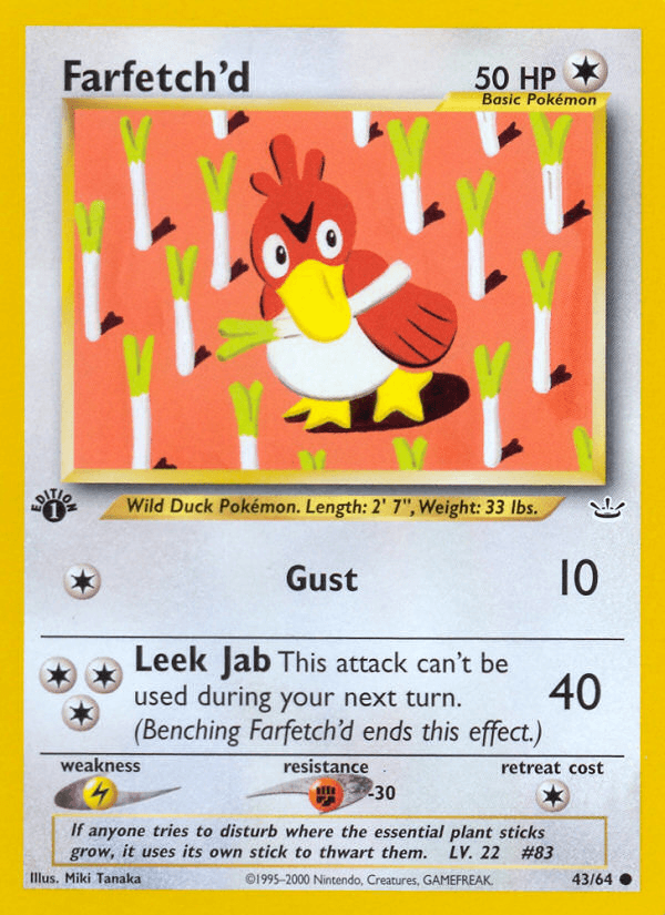 Farfetch'd from Neo Revelation