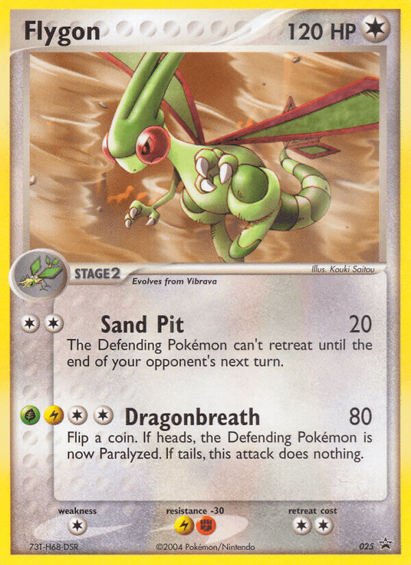 Flygon from Nintendo Black Star Promos