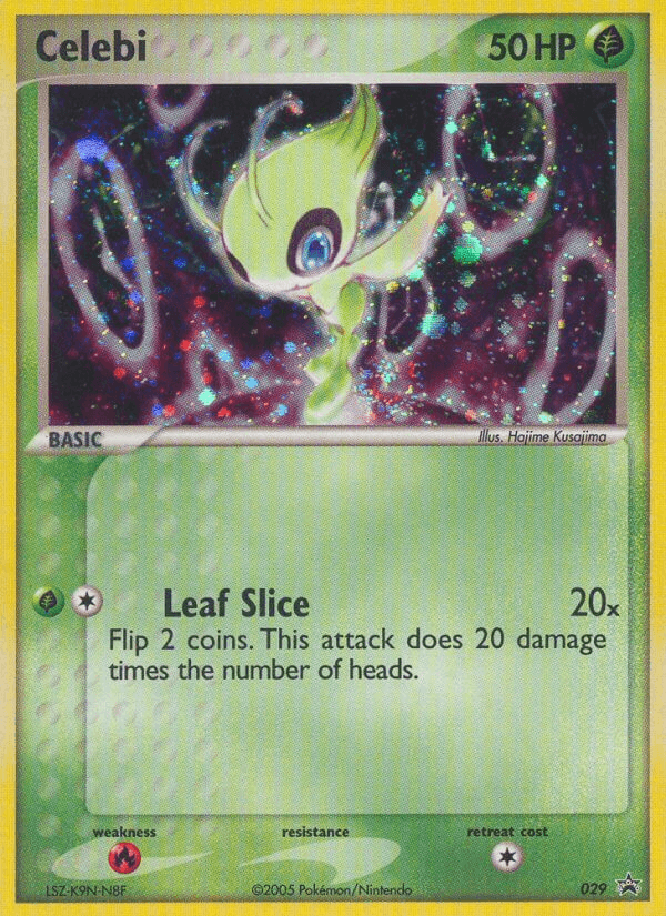 Celebi from Nintendo Black Star Promos