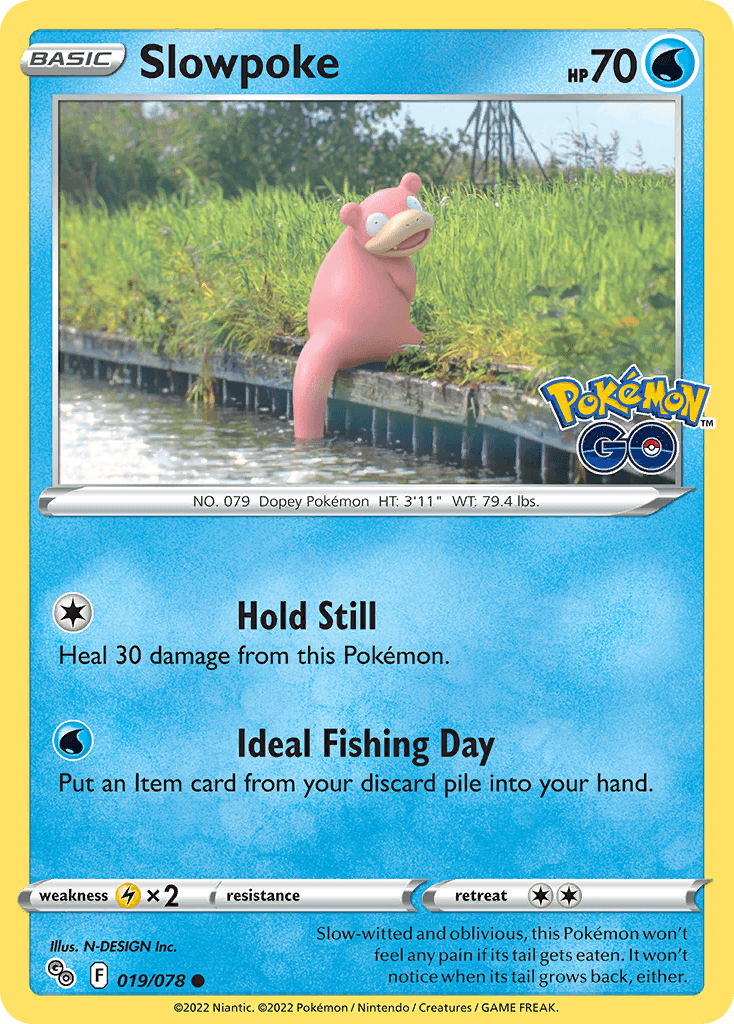 Slowpoke from Pokémon GO