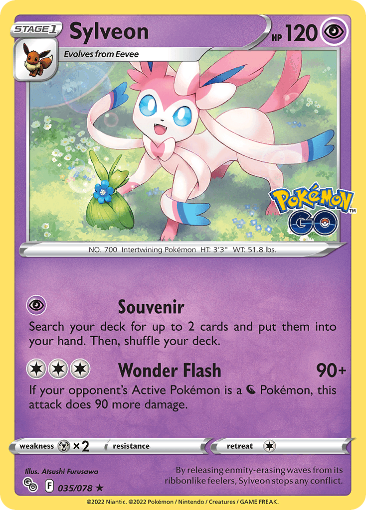 Sylveon from Pokémon GO