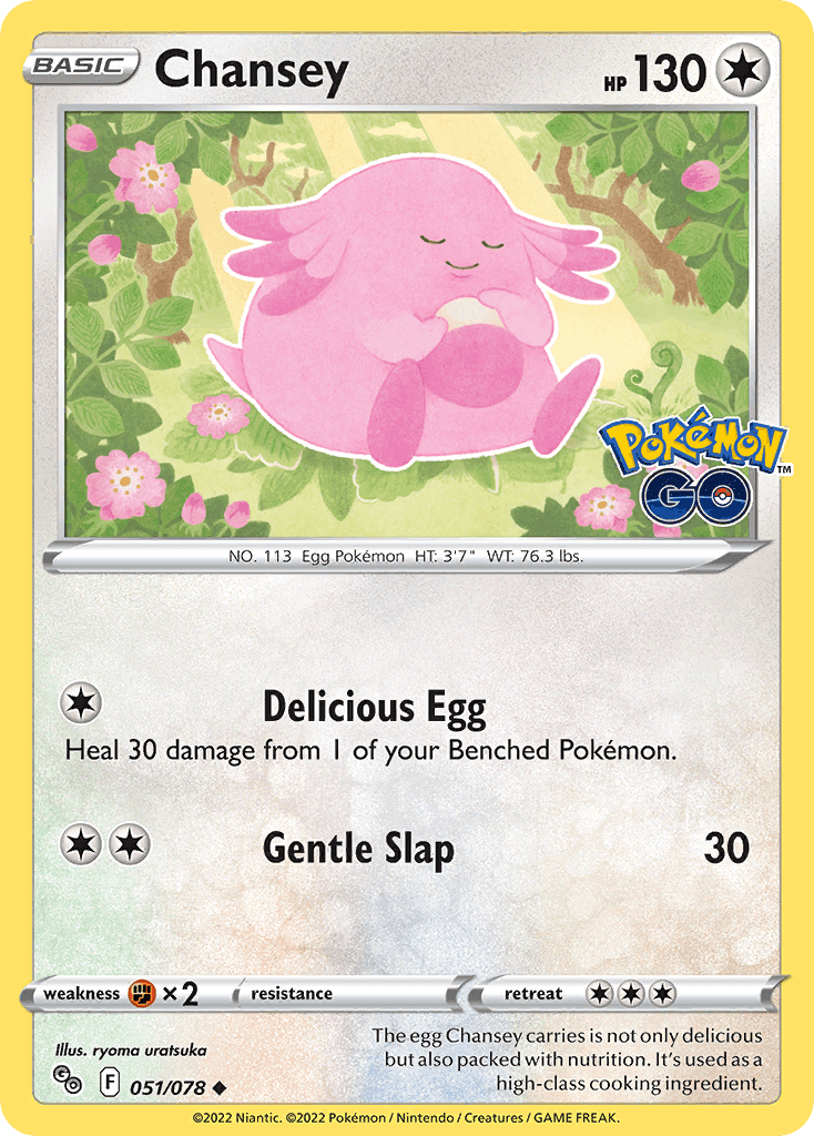 Chansey from Pokémon GO
