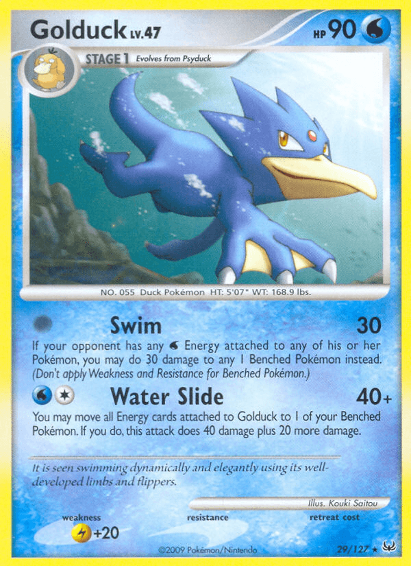 Golduck from Platinum