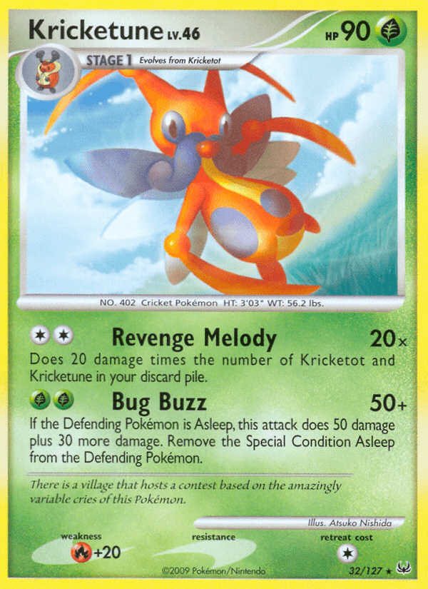 Kricketune from Platinum