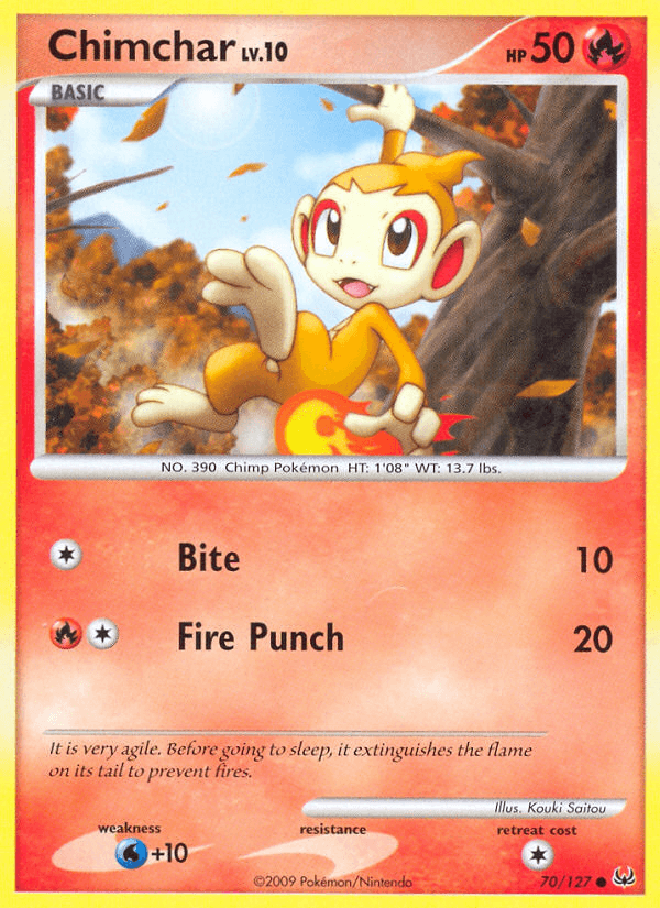 Chimchar from Platinum