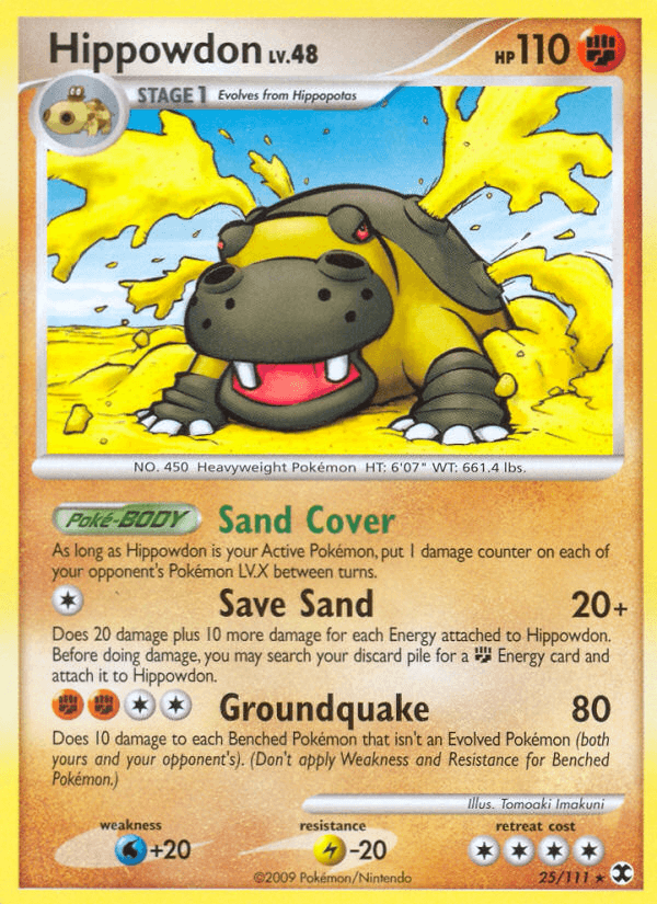Hippowdon from Rising Rivals