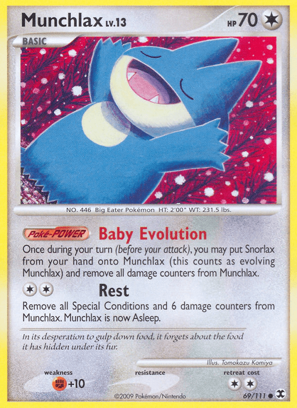 Munchlax from Rising Rivals