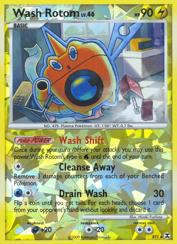 Wash Rotom from Rising Rivals