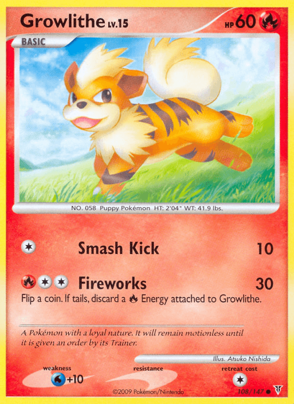 Growlithe from Supreme Victors