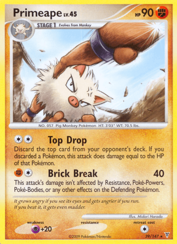 Primeape from Supreme Victors