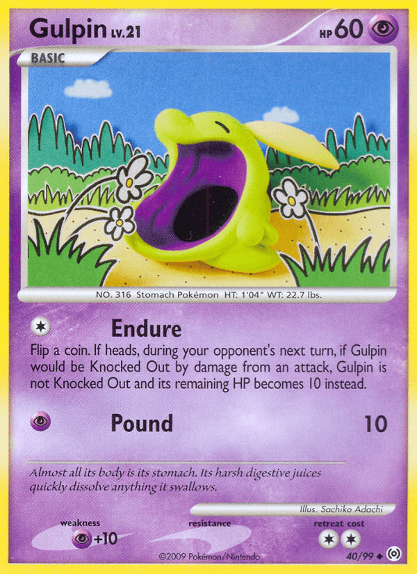 Gulpin from Arceus