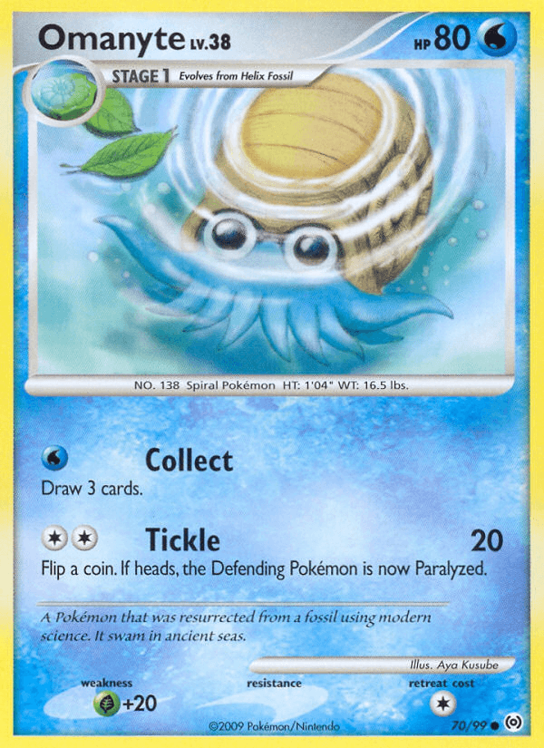 Omanyte from Arceus