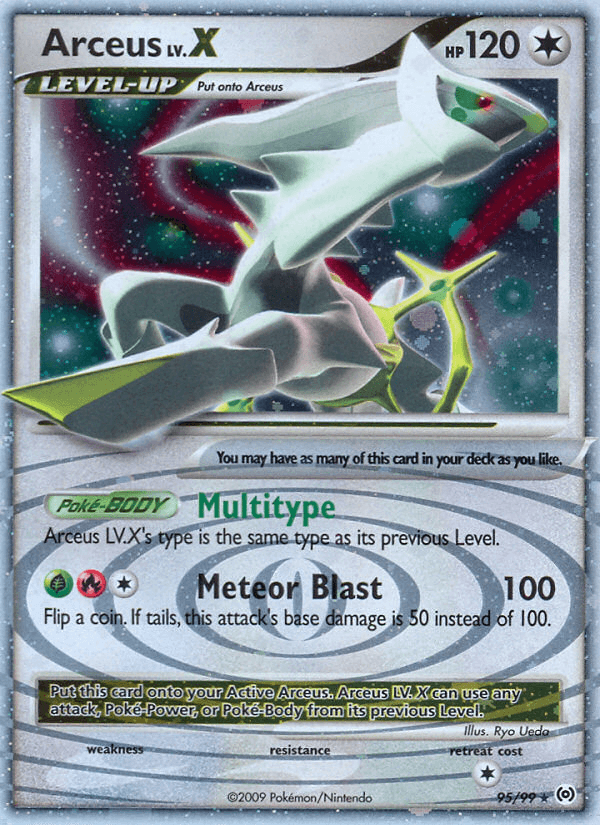 Arceus LV.X from Arceus