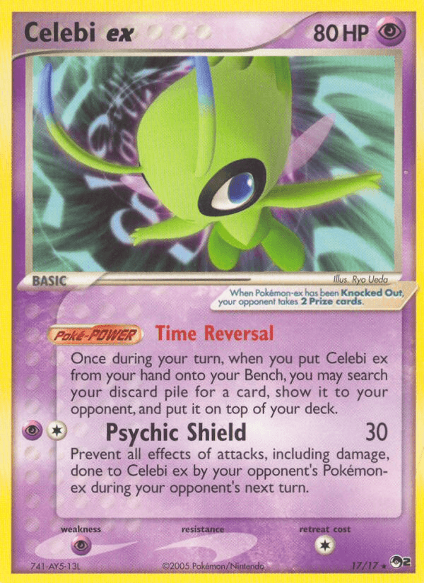 Celebi ex from POP Series 2