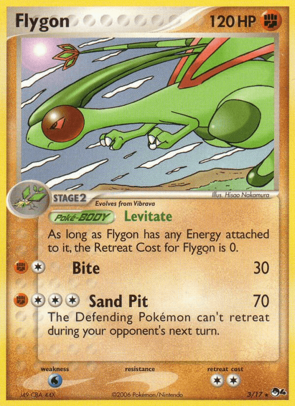 Flygon from POP Series 4