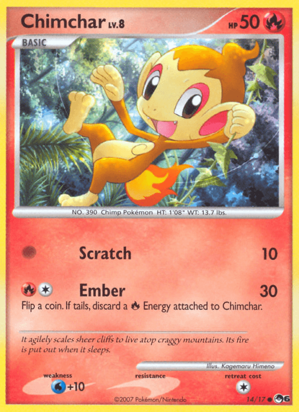 Chimchar from POP Series 6