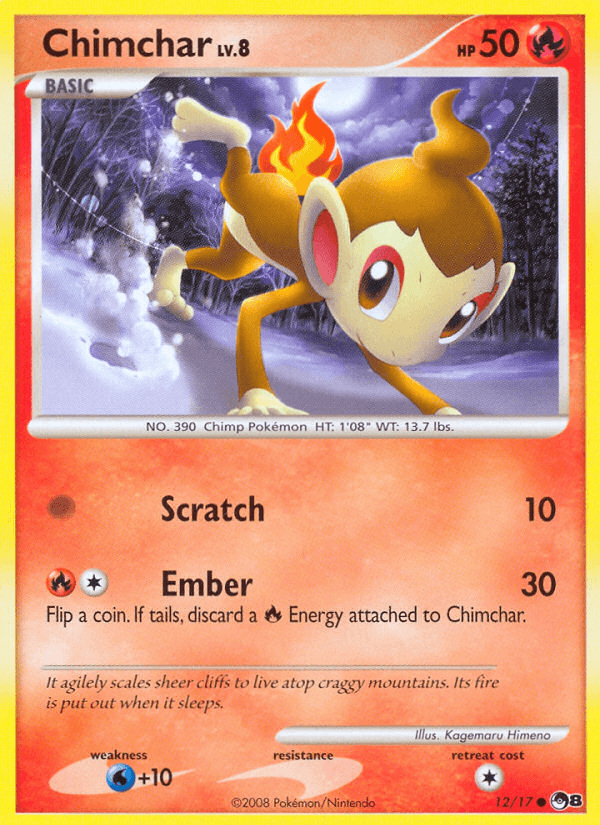 Chimchar from POP Series 8