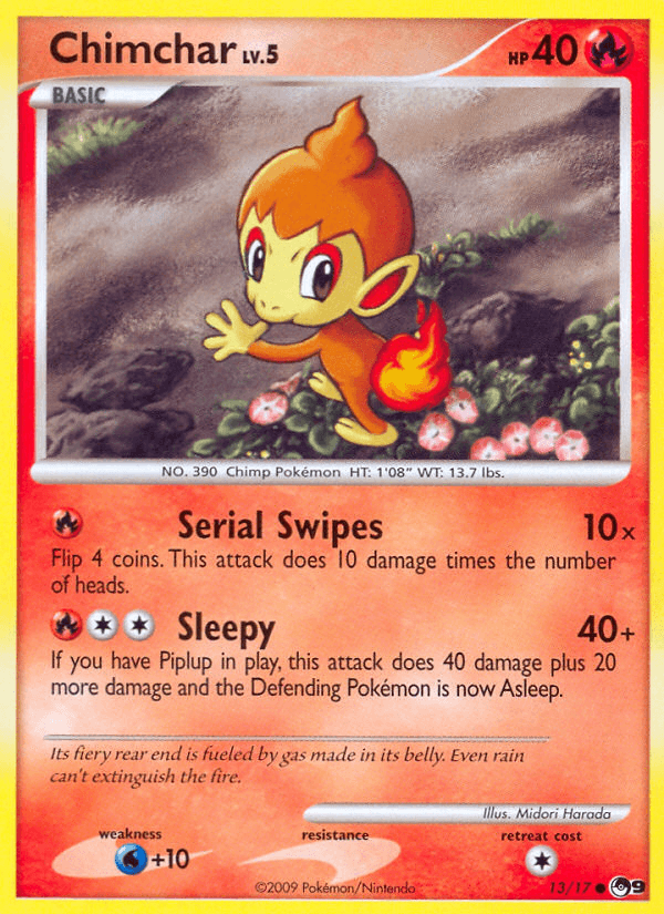 Chimchar from POP Series 9
