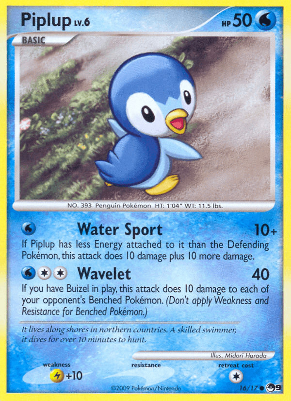 Piplup from POP Series 9