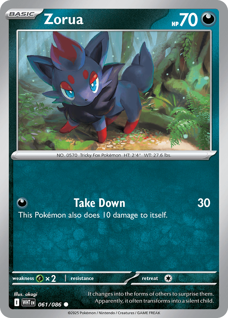 Zorua from White Flare