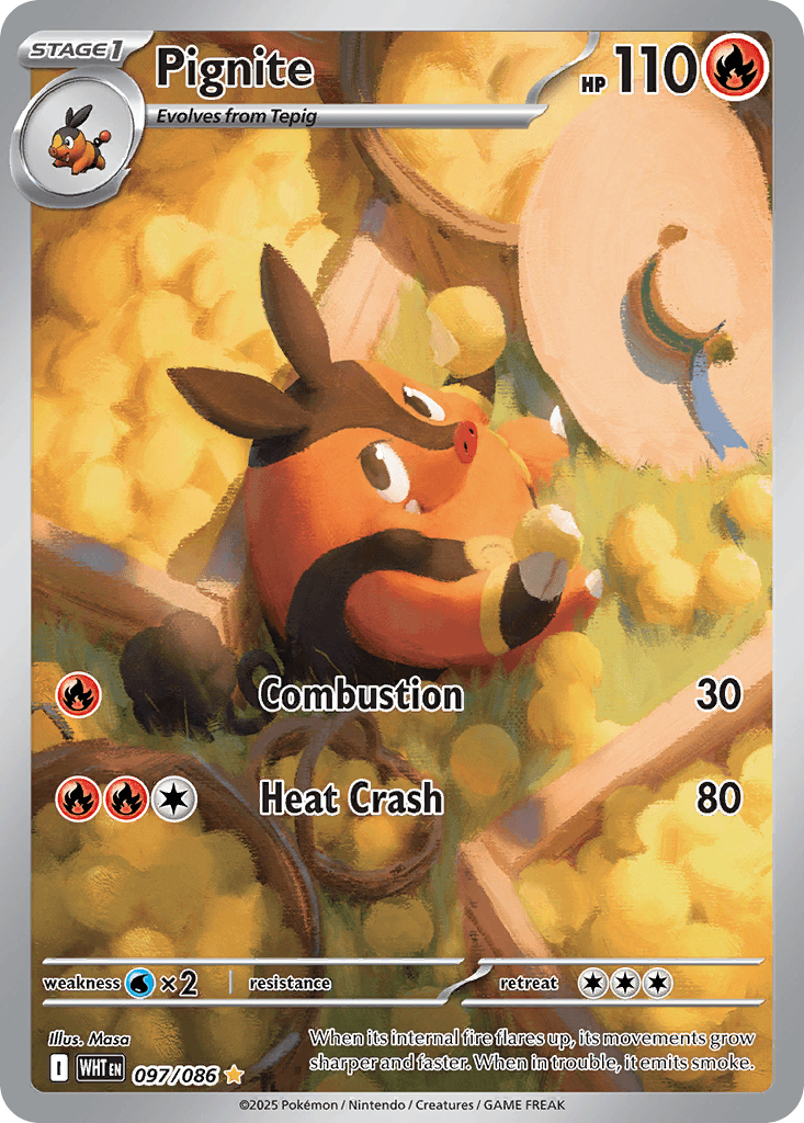 Pignite from White Flare