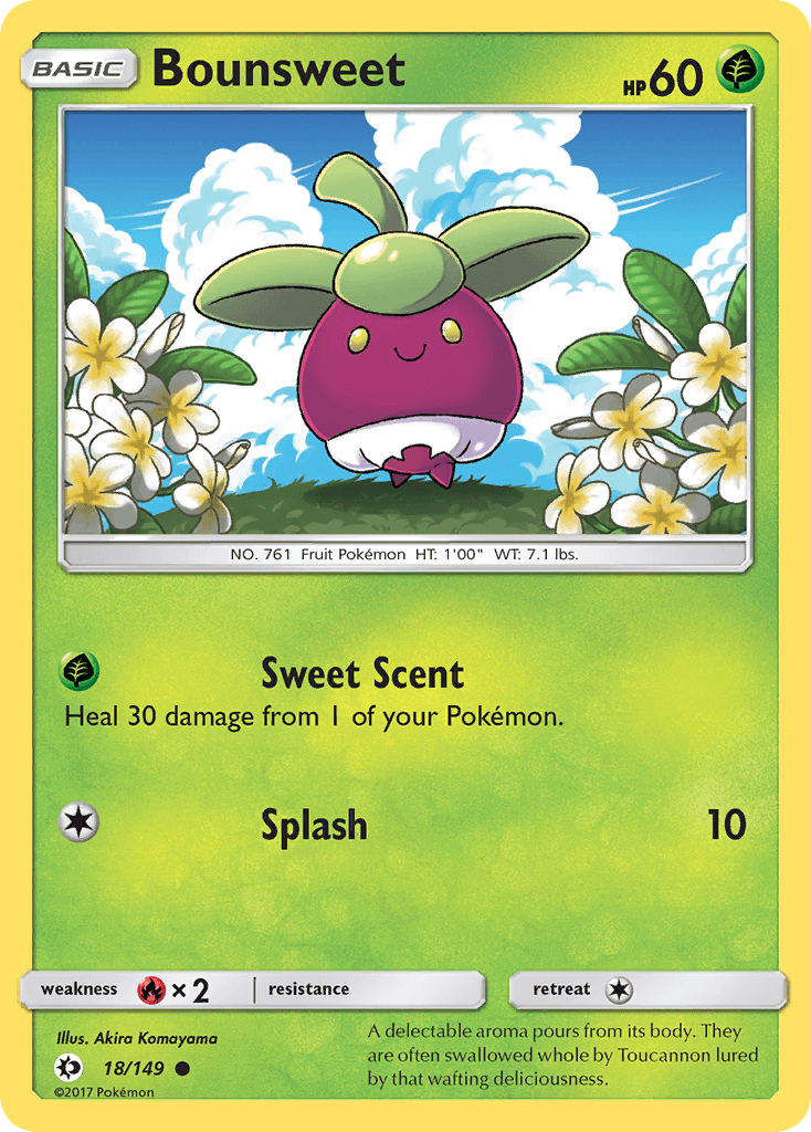 Bounsweet from Sun & Moon