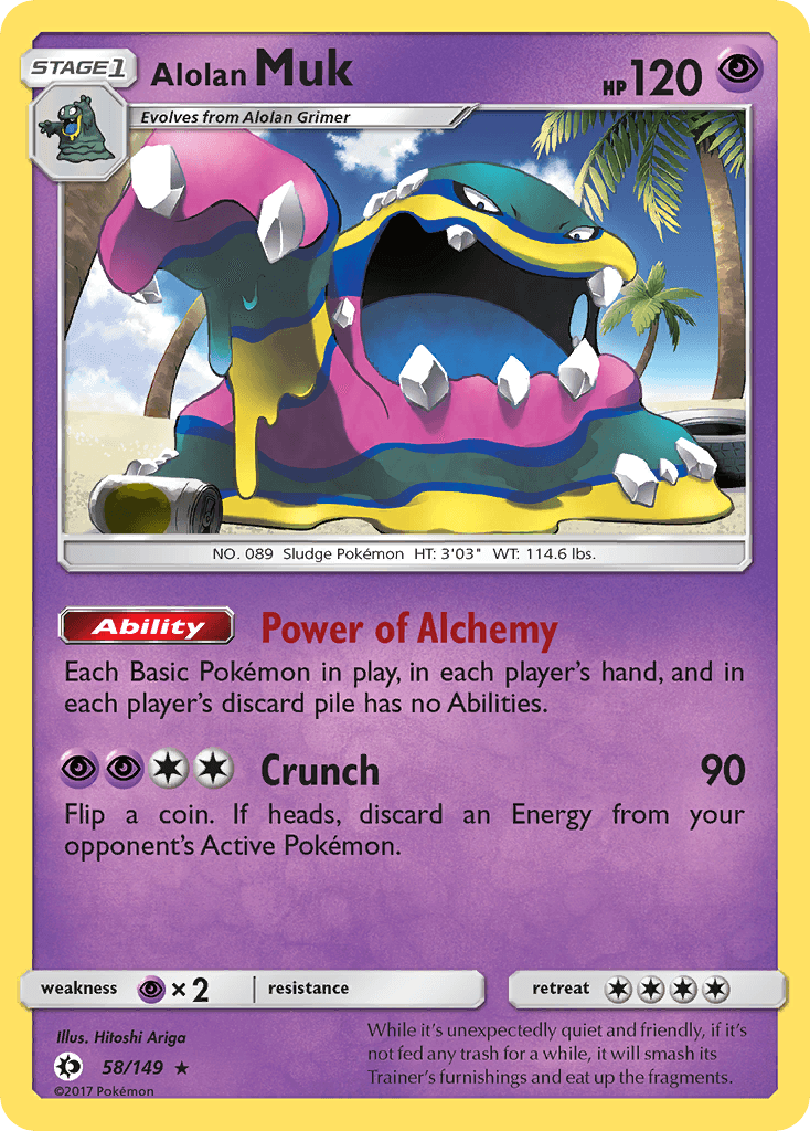 Alolan Muk from Sun & Moon