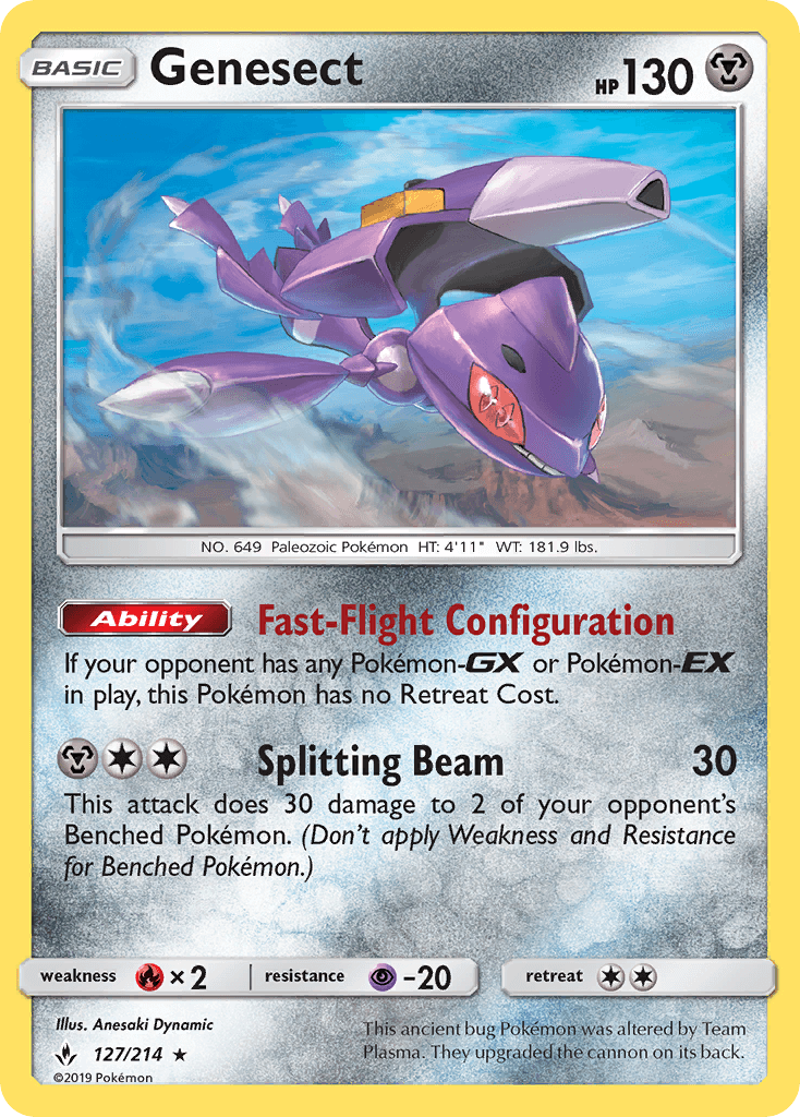 Genesect from Unbroken Bonds