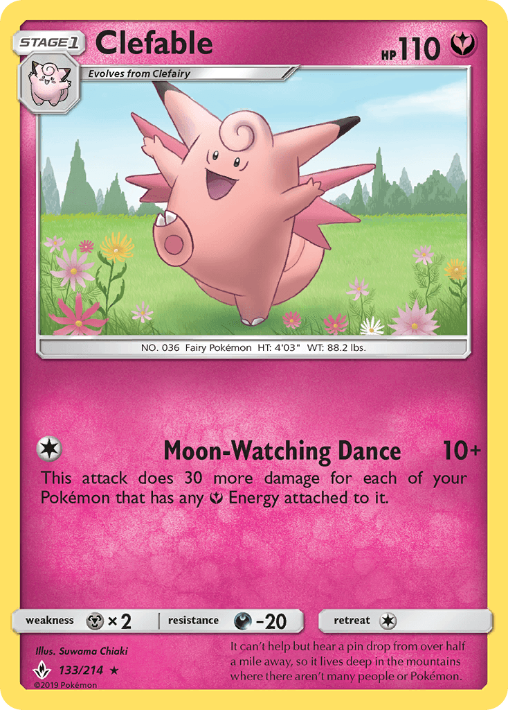 Clefable from Unbroken Bonds