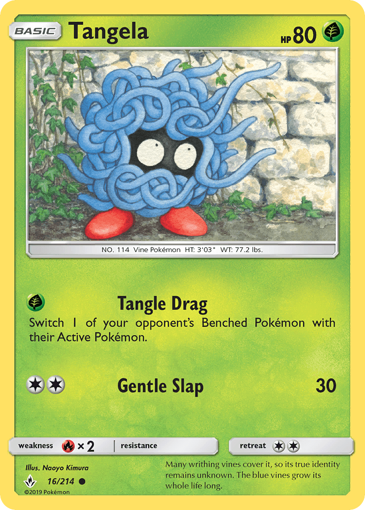 Tangela from Unbroken Bonds