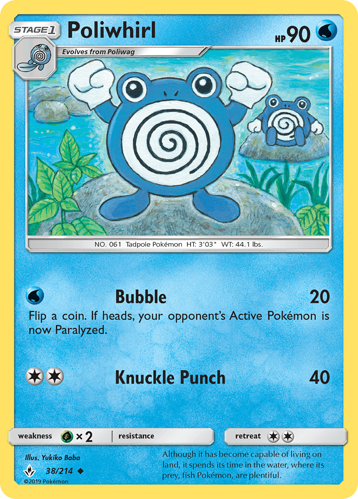 Poliwhirl from Unbroken Bonds