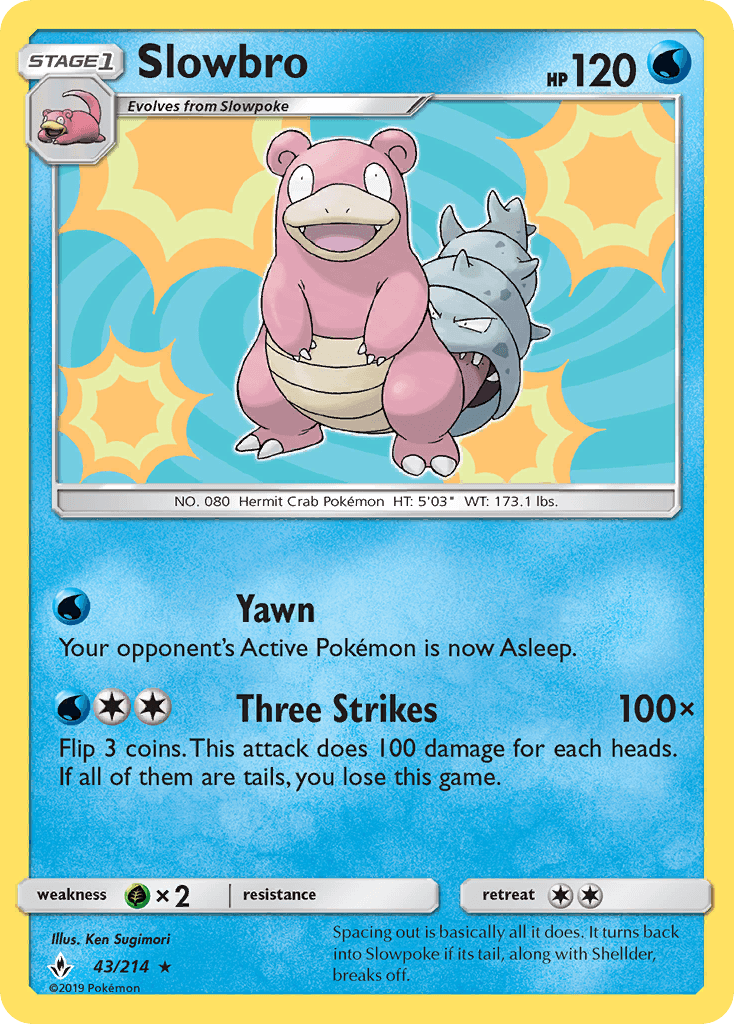Slowbro from Unbroken Bonds