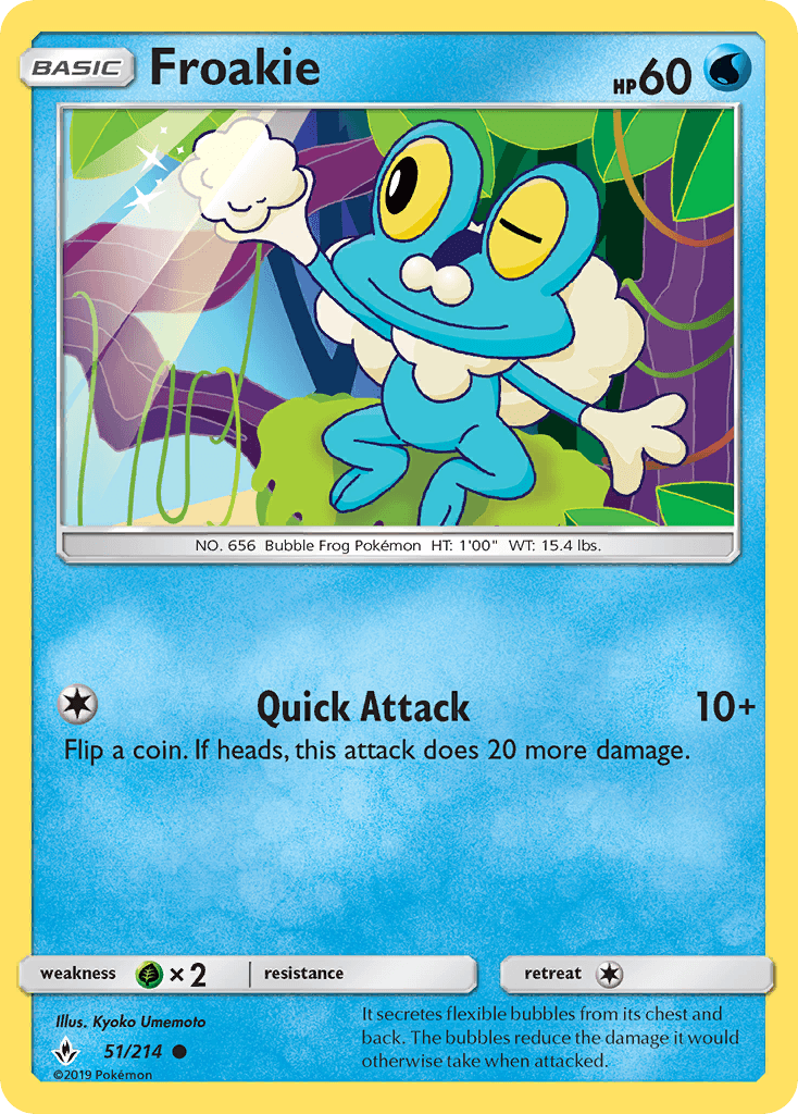 Froakie from Unbroken Bonds