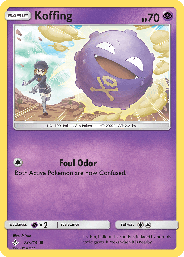 Koffing from Unbroken Bonds