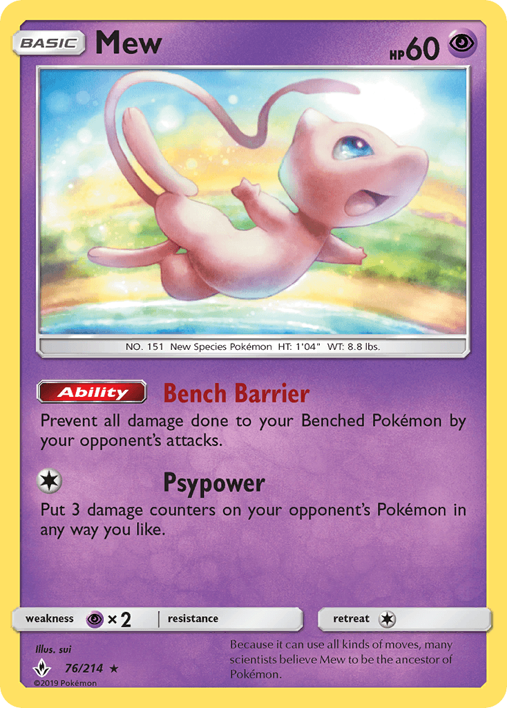 Mew from Unbroken Bonds