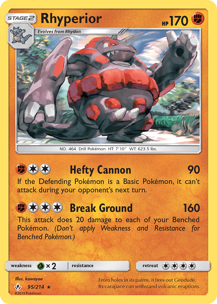Rhyperior from Unbroken Bonds