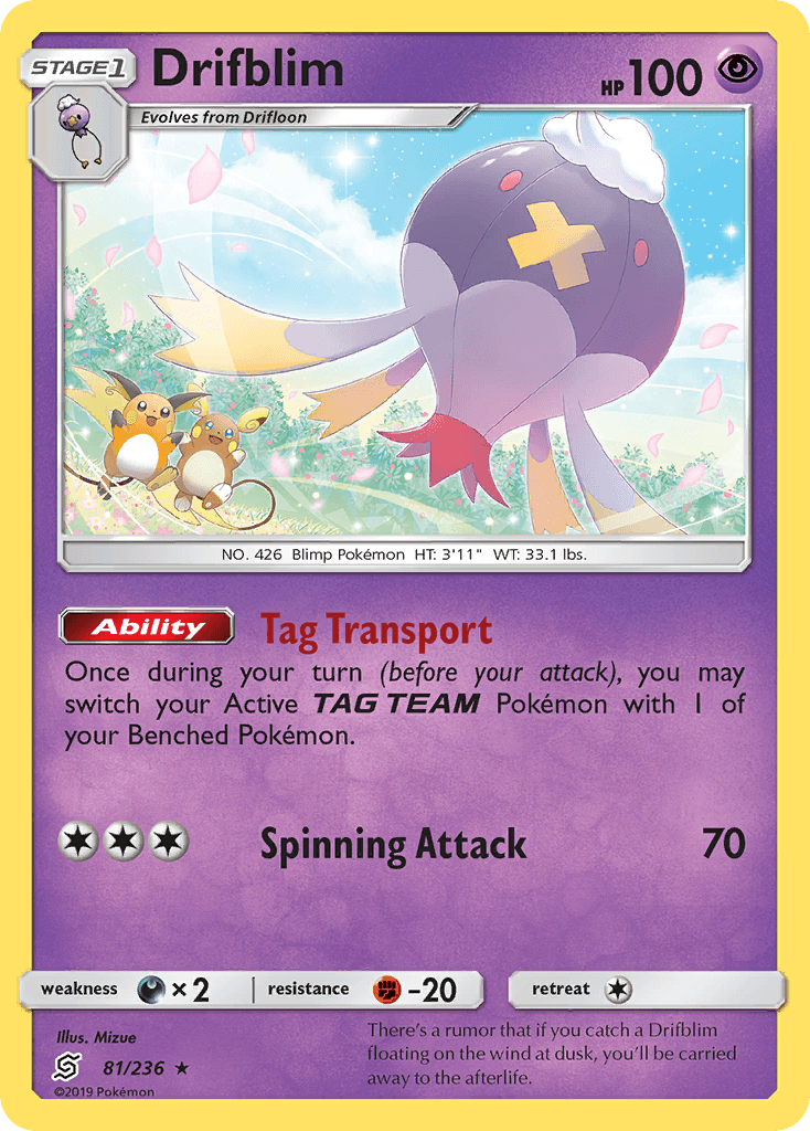 Drifblim from Unified Minds